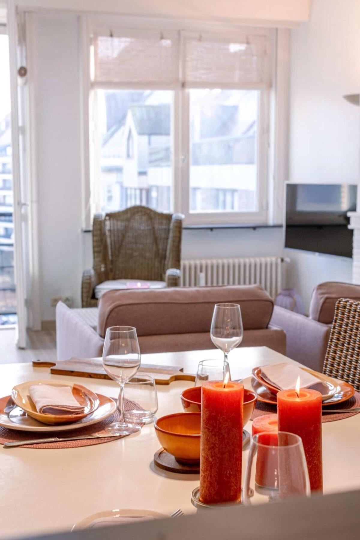 Huswell - Beautiful And Spacious Studio With Side Seaview Knokke-Heist Buitenkant foto