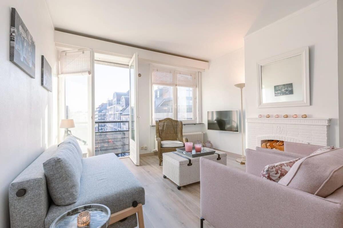 Huswell - Beautiful And Spacious Studio With Side Seaview Knokke-Heist Buitenkant foto